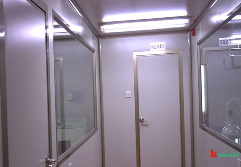 無菌實驗室準備區