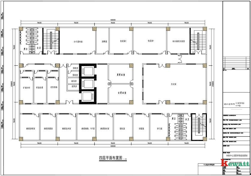 醫院擴增PCR實驗室設計圖