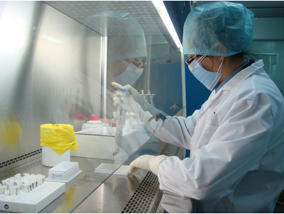 HIV實驗室污染區