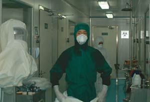 P3實驗室準備區