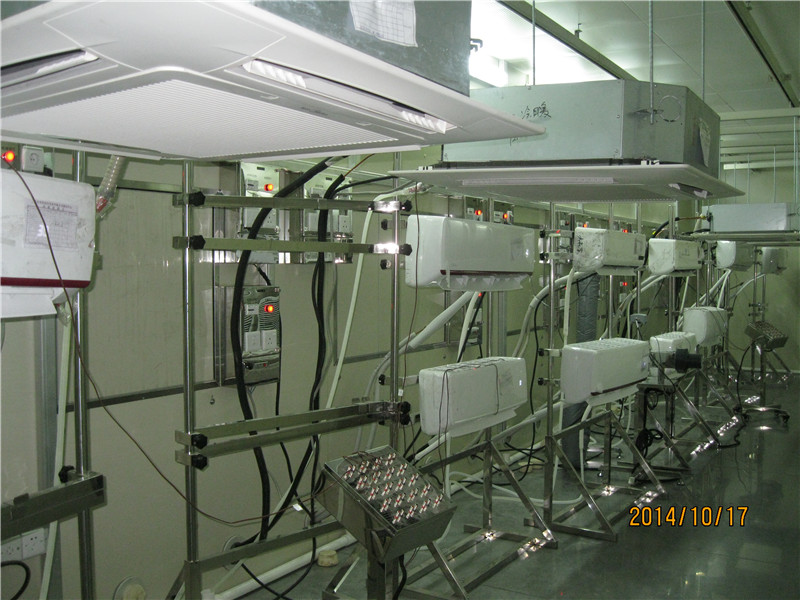 空調焓差實驗室測試中